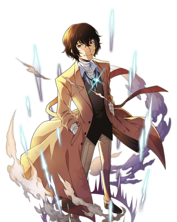 0087 Dazai Osamu Bungo Stray Dogs Mayoi Inu Kaikitan Wiki Fandom In a desperate attempt to avoid death by starvation, atsushi decides to rob the next person that appeared in his peripherals, who happens to be dazai osamu, a member of. 0087 dazai osamu bungo stray dogs