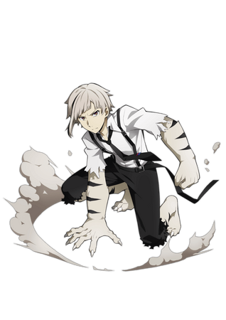 anime, bungou stray dogs, and nakajima atsushi image