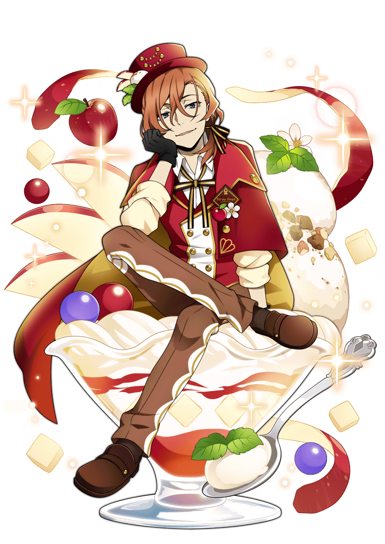 0218 Nakahara Chuuya  Bungo Stray Dogs: Mayoi Inu Kaikitan Wiki