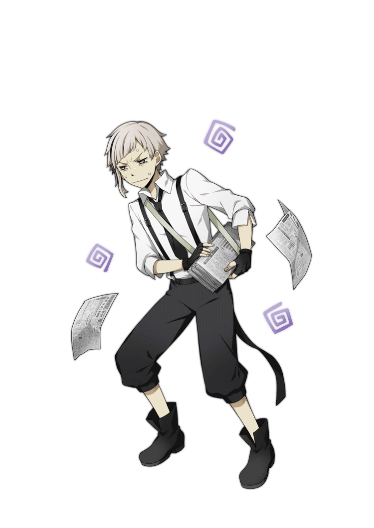 0124 Nakajima Atsushi | Bungo Stray Dogs: Mayoi Inu Kaikitan Wiki 