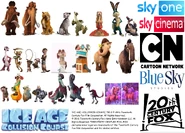 Ice Age Collision Course On Sky One, Sky Cinema and Cartoon Network