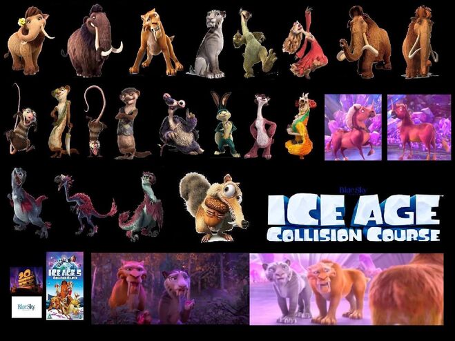Ice Age Collision Course Animal Characters | Blue Sky Studios Wiki | Fandom Ice Age Collision Course Animal Characters | Blue Sky Studios Wiki | Fandom