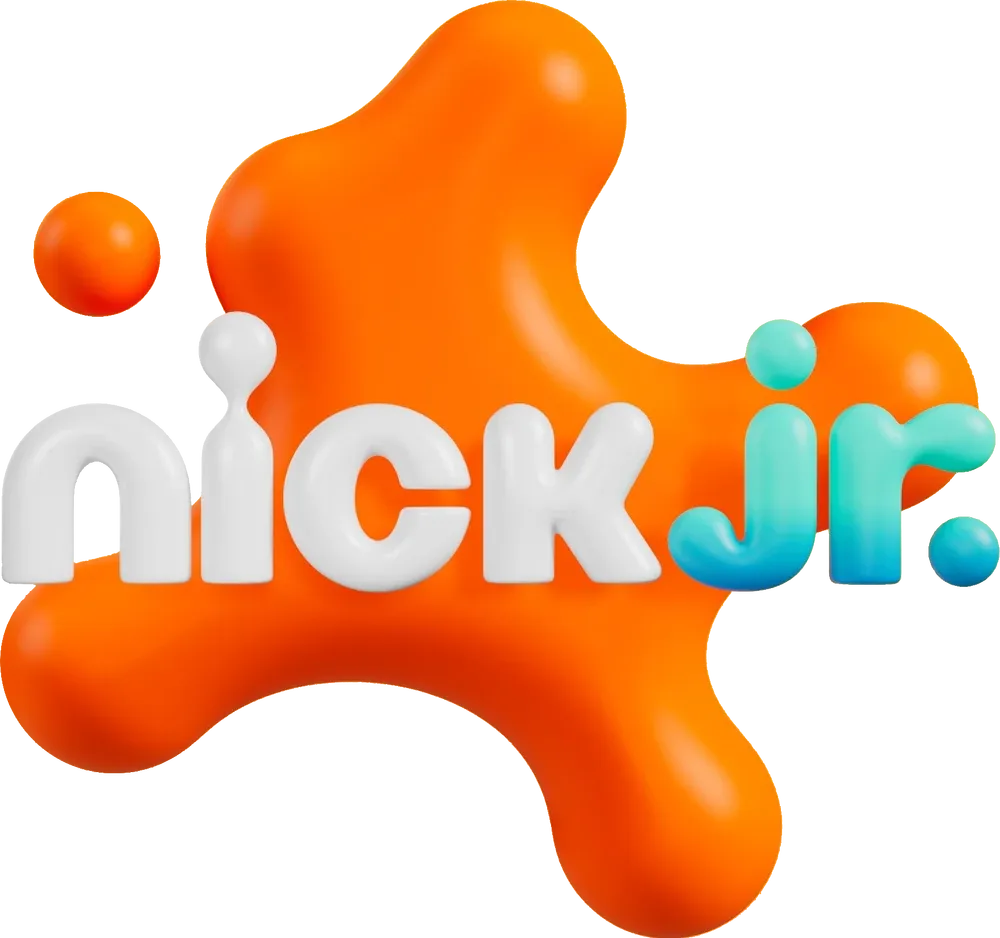 Nick Jr Logo 3D Printed Kids Toy Gift Pretend Play Television