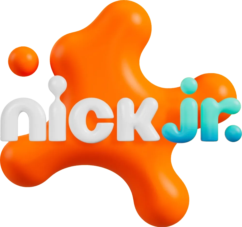 Nick Jr Logo 3D Printed Kids Toy Gift Pretend Play Television Nickelodeon