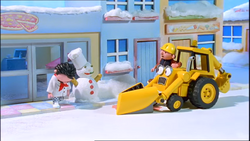 Snowman Scoop, Bob The Builder Wiki