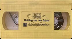bob the builder getting the job done vhs