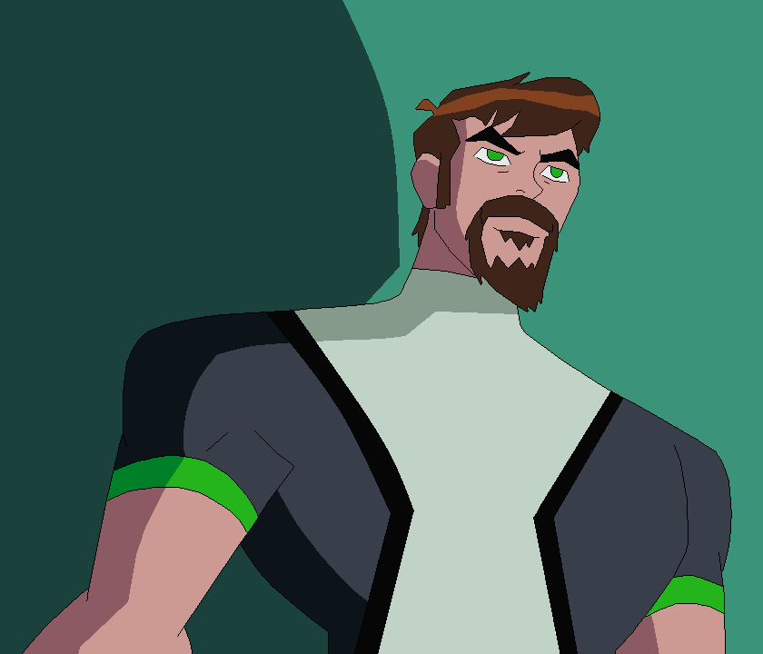 Ben 10,000 Redesigned! This is from a Future AU where at the age 20 Ben  never lost his joy of being hero. Plus at the age 30 creates a Biomnitrix,  The first