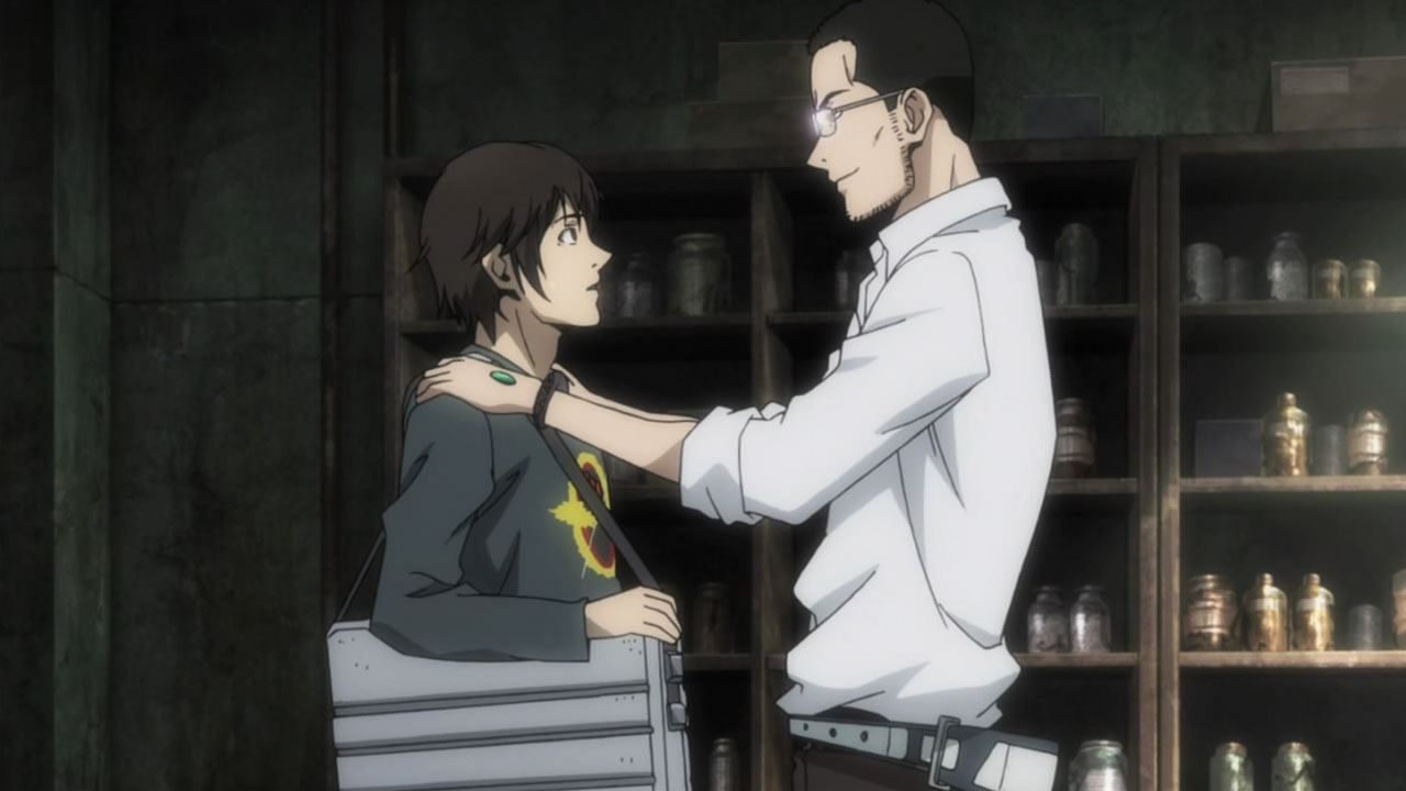 Every time they say the main character's name, Sakamoto in #Btooom