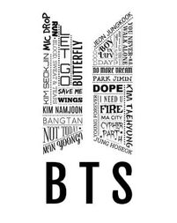 BTS Logo - Wörter