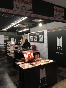 BTS Pop-Up-Stores: World Tour Love Yourself: Speak Yourself