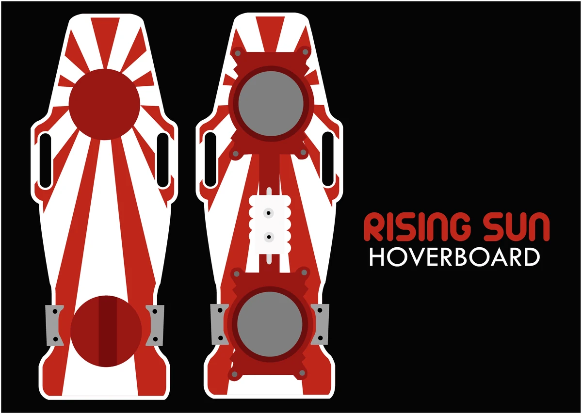 Rising Sun hoverboard | Futurepedia | Fandom