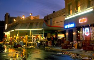 The large wrecking yard, next to Time to Shoot.