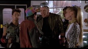 Griff's gang (with Marty McFly Junior).