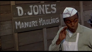 D. Jones Manure Hauling sign