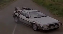 El DeLorean en Lyon Estates en 1955.