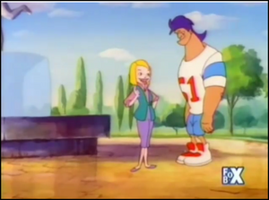 Jennifer and Kelp in the .