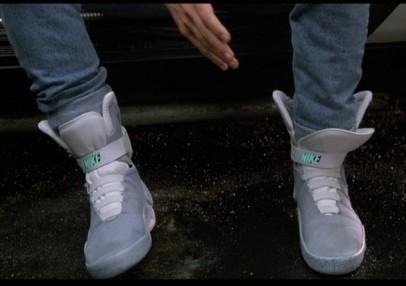 nike self lacing shoes back to the future