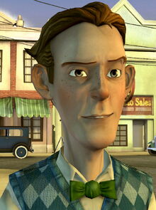 Emmett Brown a los 17 años.