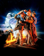 Back to the Future Part III Textless Poster