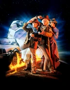 Back to the Future Part III Textless Poster