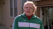 The camera also zooms in on Biff's face, foreshadowing his role as the villain.