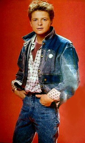 Marty's jean jacket.