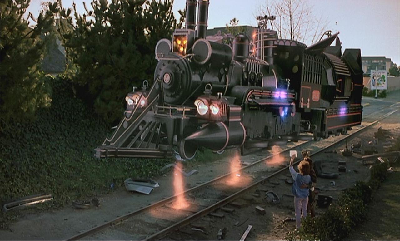 back to the future 3 train crash