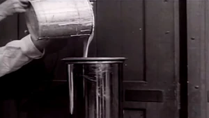 Doc's experimental sawdust pancake batter.