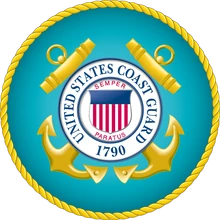 Seal of the United States Coast Guard.
