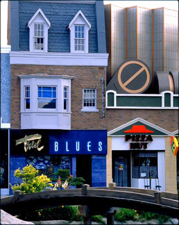 True Blues and Pizza Hut restaurant