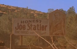 Honest Joe Statler-Sign