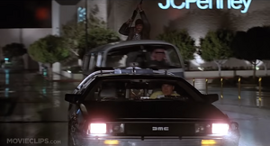 Eric Stoltz In DeLorean