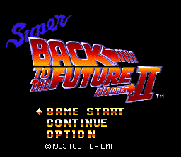 back to the future 2 logo