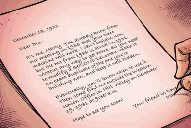 back to the future western union letter, with 4 pages + the back to the future western union letter, with 4 pages + the