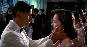 View Back To The Future Cast Mom And Dad Dance Background