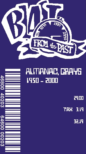 Carnet de notes Retour vers le futur 2 - Sports Almanac 1950-2000