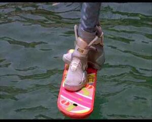 Hoverboard-water