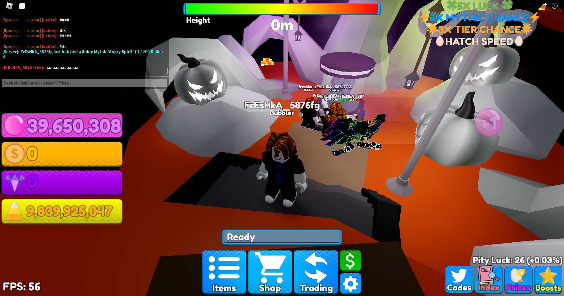 Roblox  *NEW YETI PASSIVE 2X DMG* ON SHINY SECRET SOAR AND