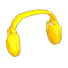 Golden Headphones