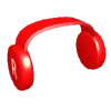 Red Headphones