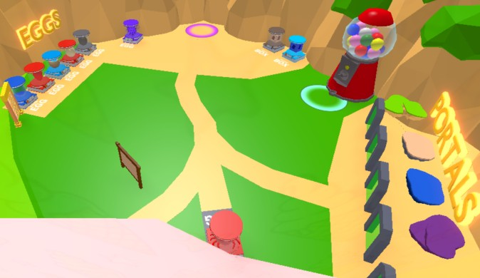 Beach World Starter Area Bubble Gum Simulator Wiki Fandom - roblox gameplay bubble gum simulator getting to sandy