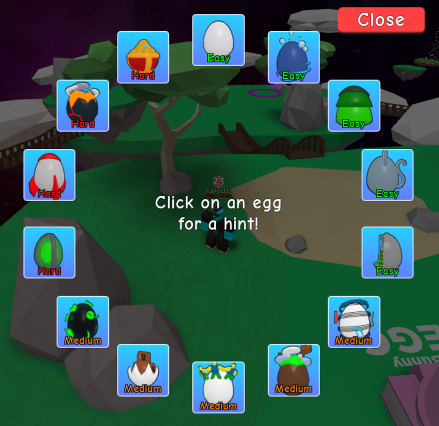 roblox egg hunt 2018 all eggs in places