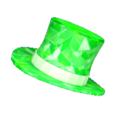 Category Hats Bubble Gum Simulator Wiki Fandom - green top hat mini glitter headband roblox robux code