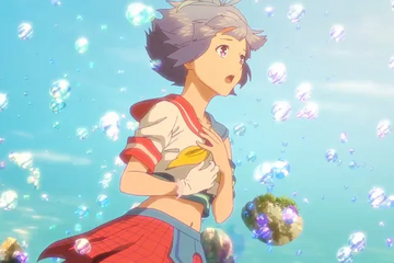 Bubble Hibiki and Uta / Bubble Anime Movie | Poster
