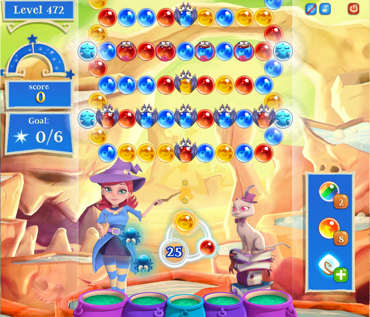 Bubble Witch Saga 2 Level 360 