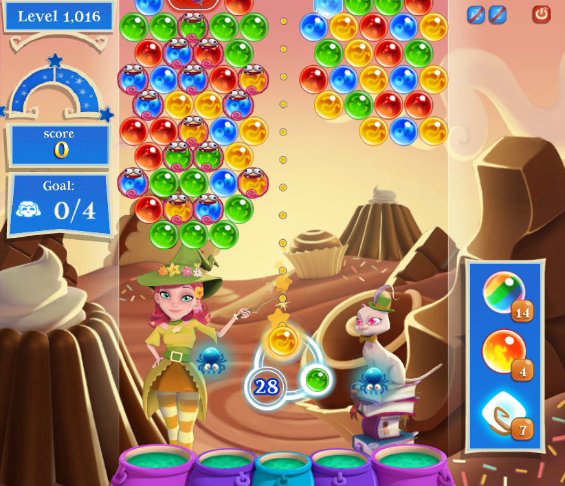 Bubble Witch Saga 2 Level 430 