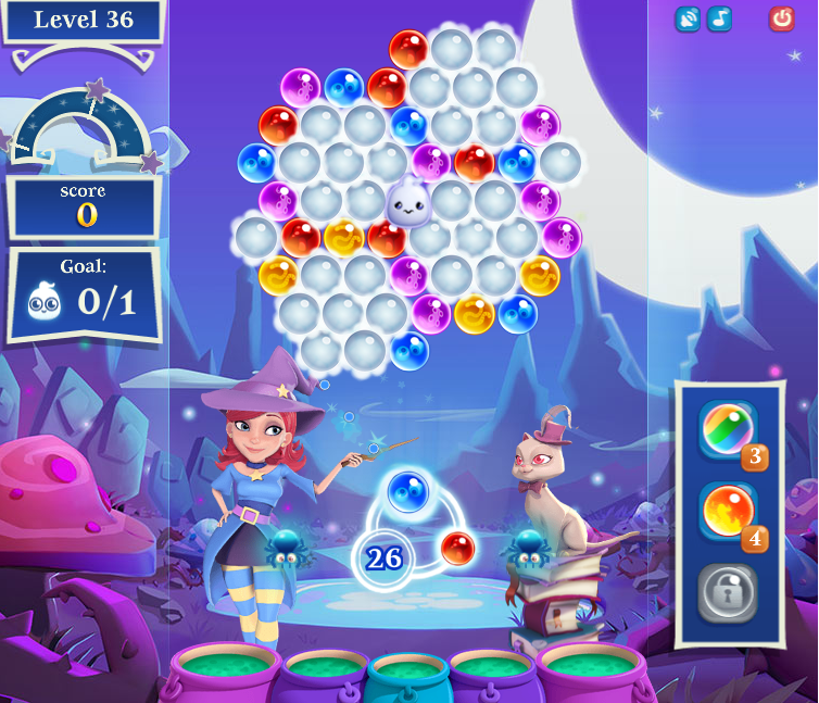 Bubble Witch Saga 2 Level 114 