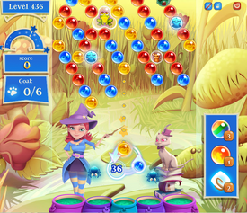 Bubble Witch 2 Saga Level 462 (Animals mode) - 3 Stars Walkthrough, No  Boosters 