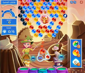 Bubble Shooter Gameplay, bubble shooter game level 315