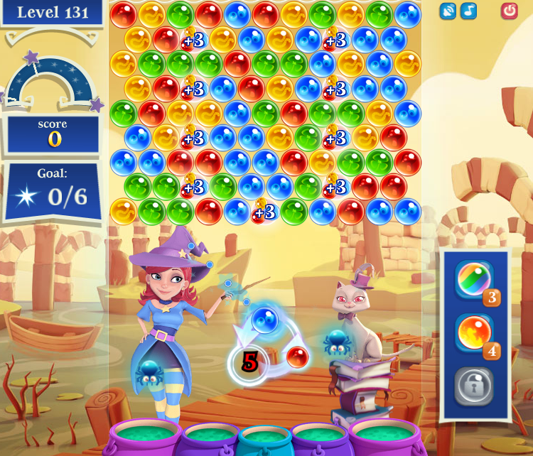 Bubble Witch Saga 2 Level 114 